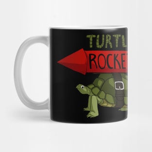 Turtle Rocket Books logo Mug